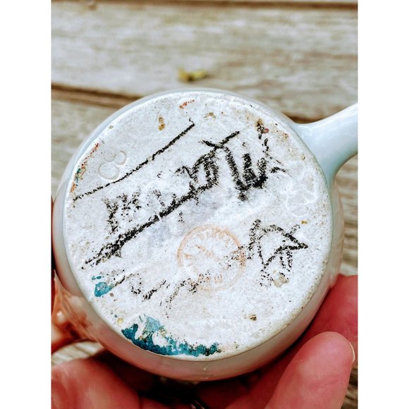 Antique Austria Moose Porcelain Creamer Pitcher - Picture 10 of 11